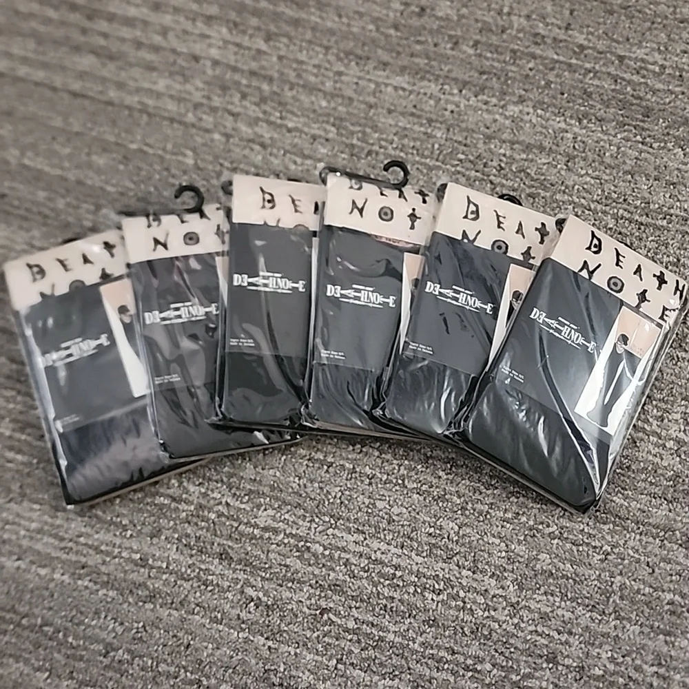 Death Note Tights, 6 pairs. New! Size M/L